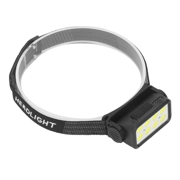 Faro LED COB Bling Bling 5 modos de luz IPX4 recargable impermeable