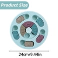thumbnail image 3 of BESTSKY Interactive Dog Puzzle Toys-Brain-Boosting Iq Training Slow Feeder,Mentally Stimulating Treat Dispenser for Small/Medium/Large Dogs,Durable Non-Toxic Non-Slip Bowl,Green, 3 of 17