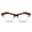 Brown Stripes, variant on 2SeeLife Oversized Cat Eye Reading Glasses for Women – Retro Readers, TR-90 Frame, Spring Hinges, Narrow-Medium Fit, Honey Yellow, +1.00