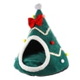 thumbnail image 3 of Cama para gatos de Navidad Casa para dormir para mascotas Casa para gatos Perrera para perros Cojín para mascotas Decoración de Navidad, 3 of 7
