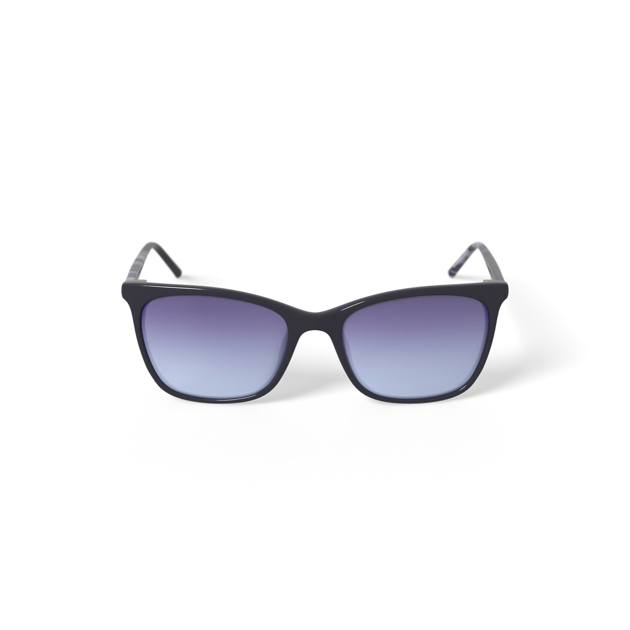 DKNY Women's Rx'able Fashion Sunglasses, DK500SG, Black, 54-18-135, with Case