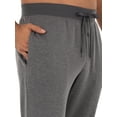 thumbnail image 5 of Fruit Of The Loom Men's Knit Poly Rayon Jogger Lounge Pant, 5 of 5