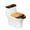 Haunted House Night, variant on HELLHERO Colorful Dot Pattern Toilet Seat Lid Cover Thanksgiving 2 Pcs Set Easy to Install Elastic Edge Toilet Top Cover Set Adjustable