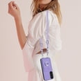 thumbnail image 6 of Allytechgroup Samsung Galaxy S23 Case with Cards Holder, Crossbody Shoulder Strap Ring Holder Kicsktand Bumper Shockproof Slim Fit Wallet Case Cover for Samsung Galaxy S23, Purple, 6 of 6