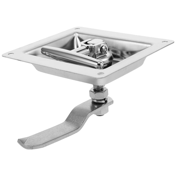 COOPHYA Plated RV Toolbox Latch Replacement Material for Camper Panels and Truck Accessory Parts