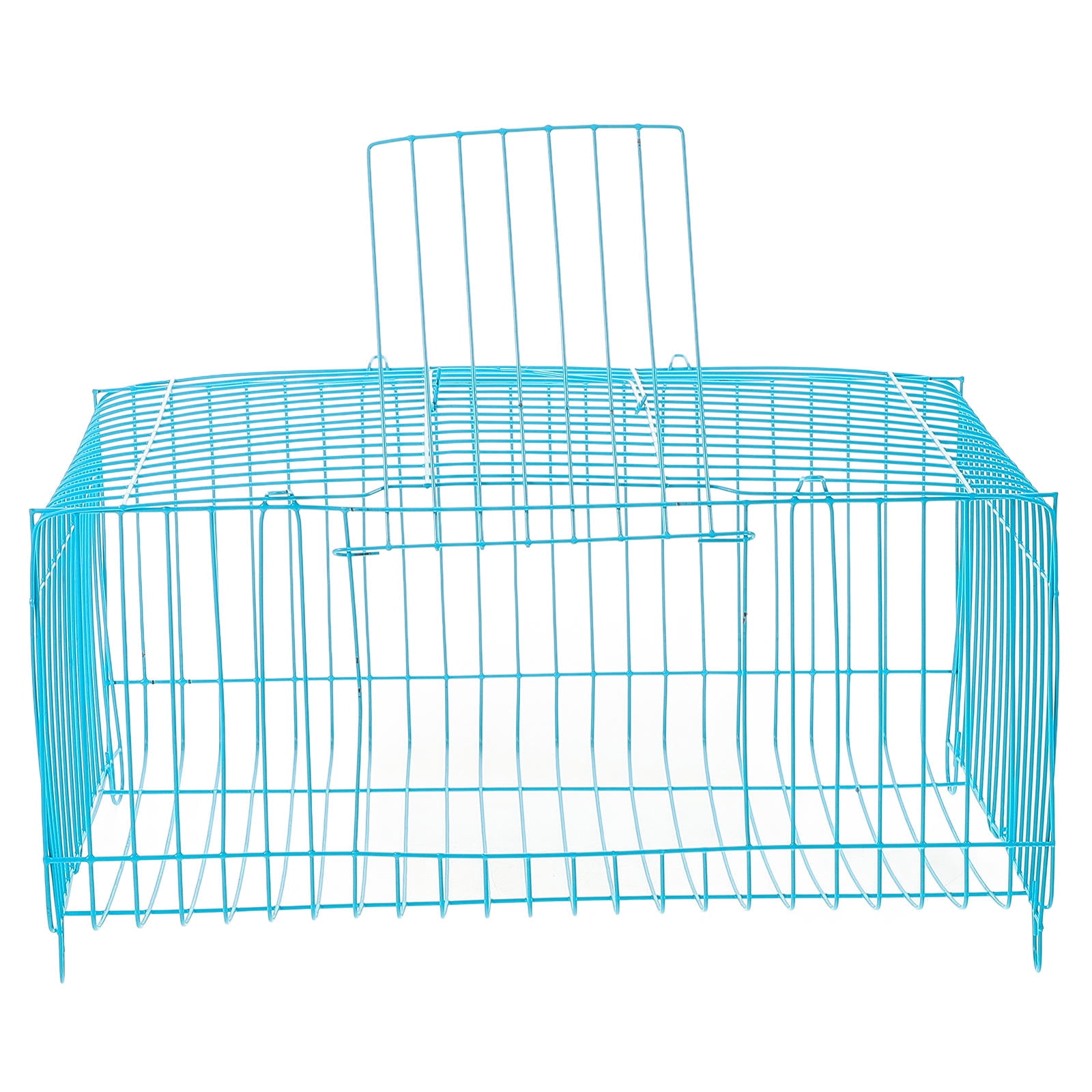 Amosfun Outdoor Portable Wire Bird Cage for Parrots with Ample Space and Secure Frame