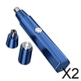 thumbnail image 1 of 2 Recortadores De Nariz, Potente Motor, Corte Suave, Tamaño Compacto Para Adultos, Mujeres, Hombres, Azul, 1 of 8