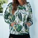 thumbnail image 4 of Blusa informal con bolsillo de manga larga y estampado de moda para mujer Pompotops  gfhjh6880, 4 of 9
