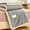 thumbnail image 3 of EUDIDV Cooling Blanket Thermal Blanket;Extra Thick Flannel Fleece Blanket With Double Layer Ideal Office Nap Cover Warm Cozy Blanket For Bed Or Couch, 3 of 5