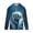 Light Blue top 1, variant on Mens Horror Halloween Sweatshirt Neon X Eyes Evil Grin Ghost Hands Graphic Hoodie Plus Size Long Sleeve Festival Tops M