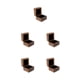 thumbnail image 3 of Sonducket Caja de madera para joyería, anillo, pendientes, tachuelas, Mini caja de almacenamiento, portátil, bolsillo de viaje, hogar, Type8 NO8, 3 of 6