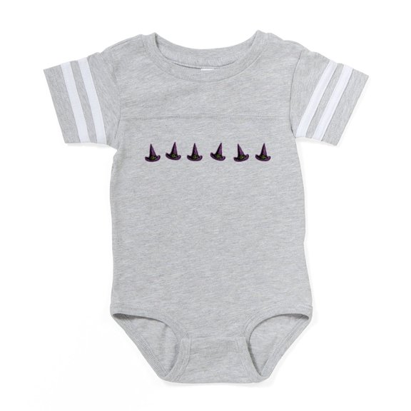 CafePress - Witch Hats - Cute Infant Baby Football Bodysuit
