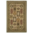 thumbnail image 6 of SAFAVIEH Lyndhurst Josephine Traditional Bordered Area Rug, Multi/Green, 10' x 14', 6 of 7