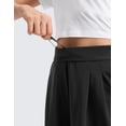 thumbnail image 4 of CRZ YOGA 4-Way Stretch Wide Leg Work Pants for Women 29.5" Bussiness Casual Trousers with Pockets, 4 of 6