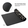 thumbnail image 4 of Kdxio Daisy Print Large Gaming Mouse Pad,Non-Slip Base,Water Resist Keyboard Pad for Gamer,Office & Home,29.5 x 15.8 in, 4 of 9