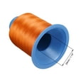 thumbnail image 4 of Unique Bargains 1968 Yards 150D/0.25mm Extra Strong Bonded Polyester Threads (Orange, 2 Pack), 4 of 6