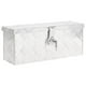 thumbnail image 1 of Caja de almacenamiento vidaXL de aluminio corrugado con sistema de cierre, 1 of 8