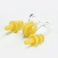 thumbnail image 2 of stanreset Pince-Nez Imperméable Natation Anti-Bruit Bouchon d'Oreille pour Protection Protecteur d'Oreille Jaune 1 Ensemble, 2 of 6