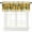 Yellow Green, variant on Spring Sunflower Valances for Windows Farmhouse Kitchen Curtains Valances Rod Pocket Valance Curtains for Kitchen Windows Checkered Star Farmhouse Retro Window Valances for Bathroom Bedroom 42"x18"