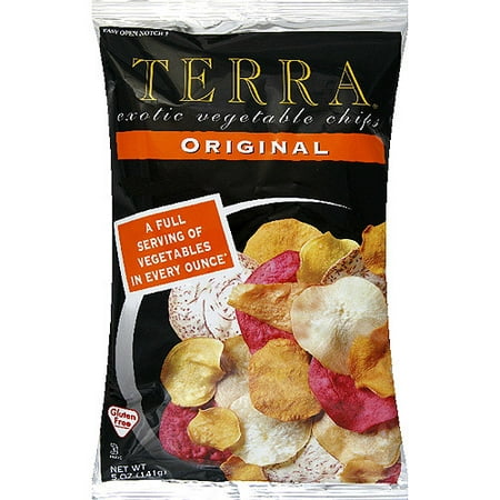 Terra Original Exotic Vegetable Chips, 5 oz, (Pack of