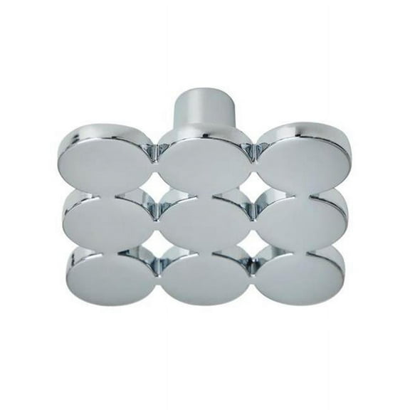 Utopia Alley HW338PLCH021 Tempo Polished Chrome Square Cabinet Knob  1.9 inch