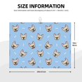 thumbnail image 3 of Bingfone Cute French Bulldog ,18" X 24"Dish Drying Mat For Kitchen Counter,Ultra Absorbent Microfiber, 3 of 9