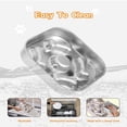 thumbnail image 6 of Katieovy Slow Feeder Dog Bowls,Double Sided Design Stainless Steel Dog Bowls,Square Non-Slip Dog Food Bowl, 6 of 8
