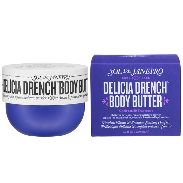 Sol De Janeiro Delicia Drench Body Butter, 8.1 oz