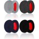 thumbnail image 1 of 4 pares de calentadores de oídos sin banda de lana orejeras cubiertas de oídos de invierno para mujeres y hombres, 1 of 5