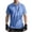 *4-Blue, variant on VBVC Men's Quick Dry Mesh T-Shirts with Pocket,Button Down Work Daily Wear Tops For Men,Khaki,S-3XL