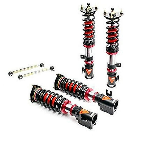 Godspeed (MMX2960-A) Nissan Sentra NX Coupe 331 91-94 (B13/N14) Mono MAX Coilover Full adjustable 40 way Suspension Kit WIth Monotube shock design