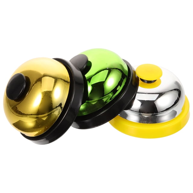 OULII 3Pcs Dog Training Bells Plastic Communication Tool for Pets Assorted Color