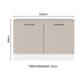 thumbnail image 2 of Gabinete Bajo Bufetera Madesa Agata 120cm Con Encimera BC, 2 of 5