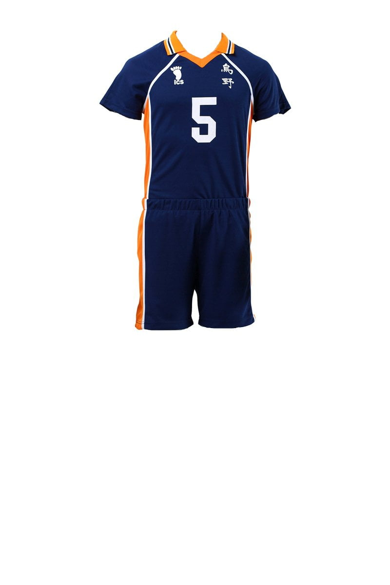 Haikyuu Karasuno High Volleyball Jersey Uniforms Walmart 