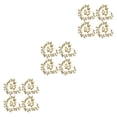 thumbnail image 1 of Yuarrent 4 Uds. Guirnalda de flores de seda vid fácil de limpiar durabilidad duradera elegante bajo mantenimiento champán 135 cabeza Type1 NO1, 1 of 6