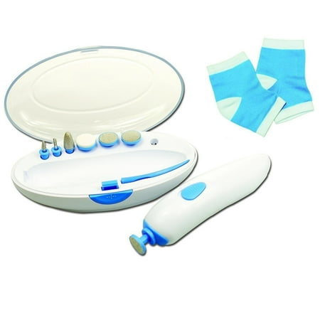 - Professional Electric Manicure & Pedicure Kit & Polishing Tool With Compression Socks