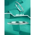 thumbnail image 3 of JIUZUAN 1.37 CT 2.0mm Moissanite Cuff Bangle Bracelet Gifts, 3 of 7