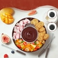 thumbnail image 4 of BallsFHK Fondue Pot Set,Electric Chocolate Fondue Kit Melting Chocolate Machine With 2 Dipping Forks,Chocolate Melter For Cheese Candy Christmas Valentine Birthday, 4 of 4