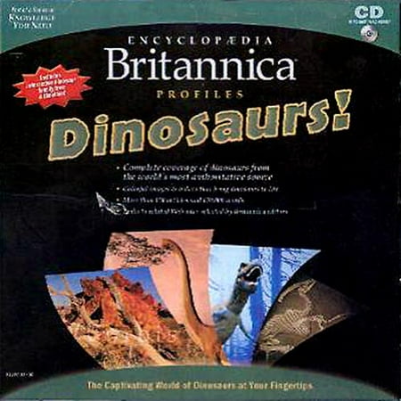 Encyclopedia Britannica Profiles: Dinosaurs PC