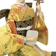 thumbnail image 6 of 12'' Japanese Kimono Geisha Doll Asian Doll for Home Ornament E, 6 of 9