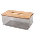 thumbnail image 1 of Living Room Bedroom Roll Tissue Box Multi Use Tissue Container Box for Automotives Bars Office, 1 of 2