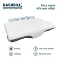 thumbnail image 3 of Almohada Kashbill Ortopédica Cervical Memory Foam, Hipoalergénica, Ergonómica y Antibacterial - Alivio de Presión y Soporte para el Cuello, 3 of 5