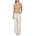thumbnail image 2 of INSPIRE CHIC Women's Summer Sleeveless Top Casual Work Office Beaded Tank Blouses Tops XL Brown, 2 of 4