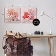 thumbnail image 4 of Stupell Industries Pink Coral Still Life Nautical & Beach Painting Wrapped Canvas Art Print Wall Art, 17 x 17, Set of 2, 4 of 8