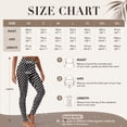 thumbnail image 5 of SEANATIVE Athletic Leggings for Women Polka Dot Black White, S, 5 of 6
