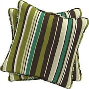 Arden Striped Throw Pillows, Hawthorne Stripe, Set of 2