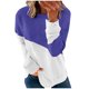 thumbnail image 2 of ICHUANYI Clearance Women's Round Neck Fashion Casual Long Sleeve Christmas Print Sweatshirt Tops Blouse(Blue, XXL) ICHUANYI WER2023081509079, 2 of 6