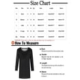 thumbnail image 5 of VSSSJ Casual Blouses for Women Solid Color Classic Versatile Dressy Breathable Tee Tops 3/4 Sleeve Comfy Soft Crew Neck Loose T-Shirts White XXL, 5 of 5