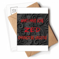 thumbnail image 1 of will d game art deco  fashion Postcards Envelopes Blank Note Cards Mailing, 1 of 4