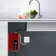 thumbnail image 2 of Mini calentador de agua eléctrico instantáneo de 5,5 KW - Sistema de agua caliente para cocina y ducha (rojo), 2 of 10